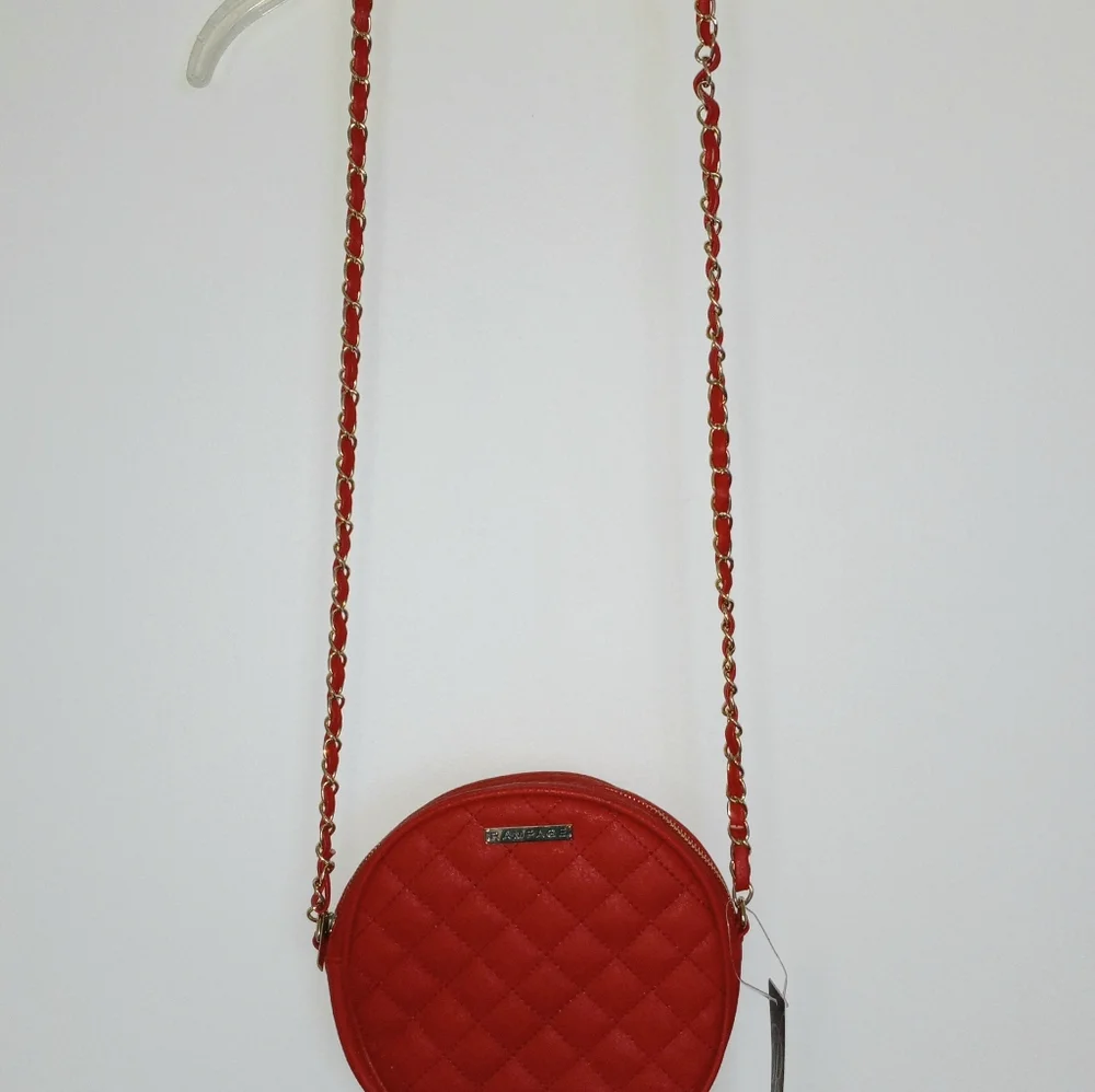 Rampage red NWT crossbody purse
